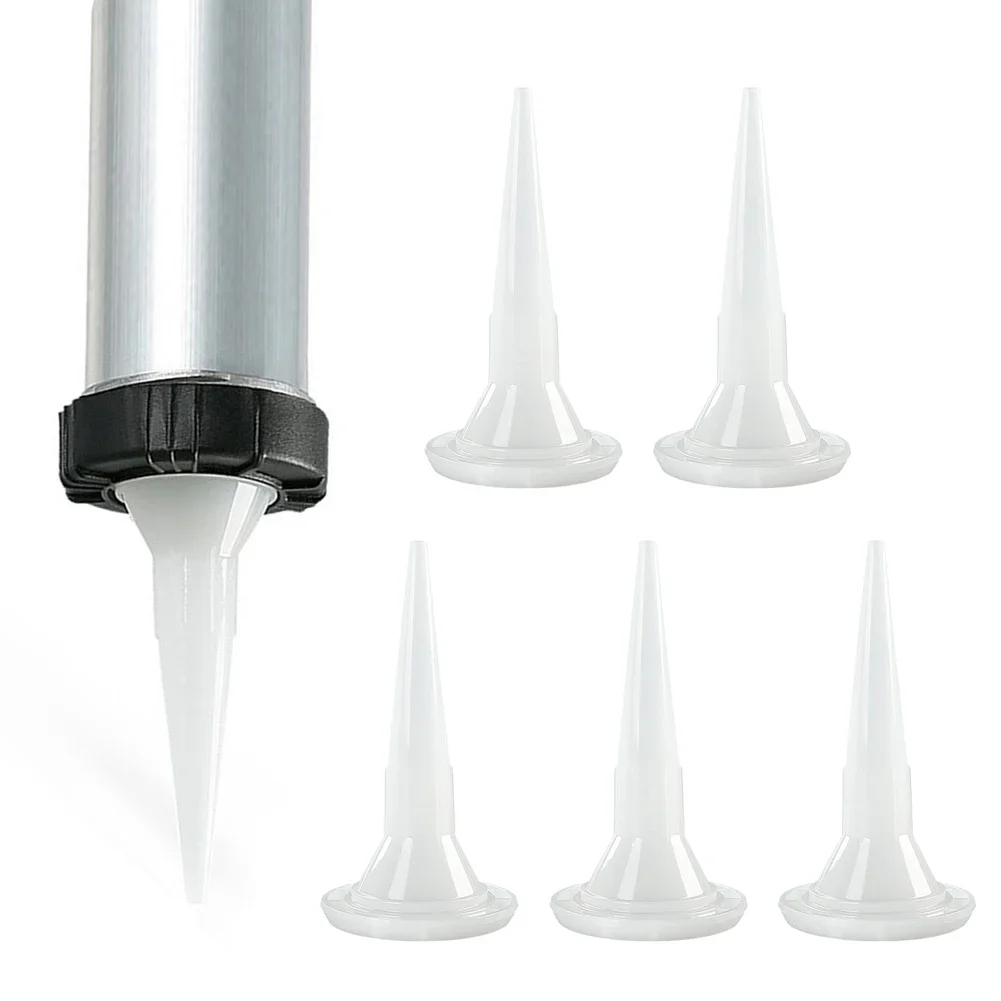 Home Improvement Items - 5pcs Universal Caulking Nozzle Structural Glue