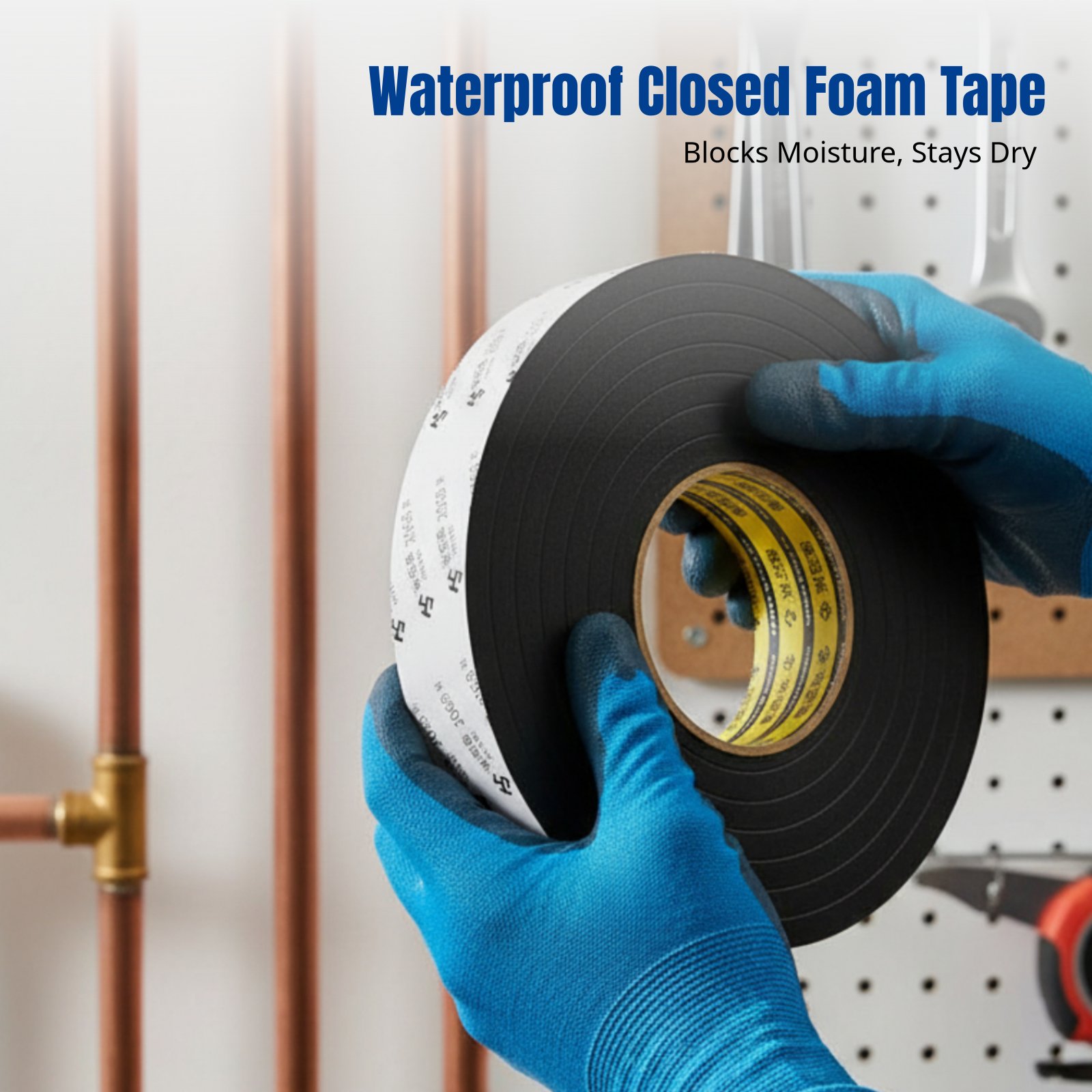 Pipe Insulation Foam - EVA Foam Wrap, Insulation Tape, Strong
