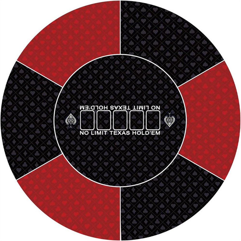 Multi-Size Poker Mat Round Tex - Home Improvement Game review and price