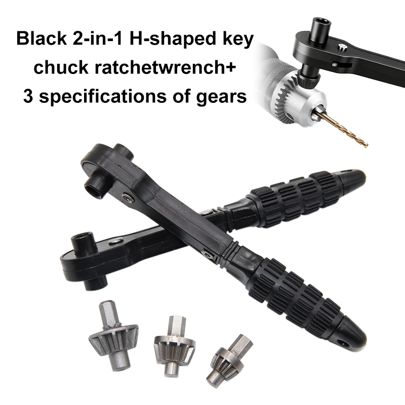 Black H-Shaped Drill Chuck Rat - Home Improvement Items review and price