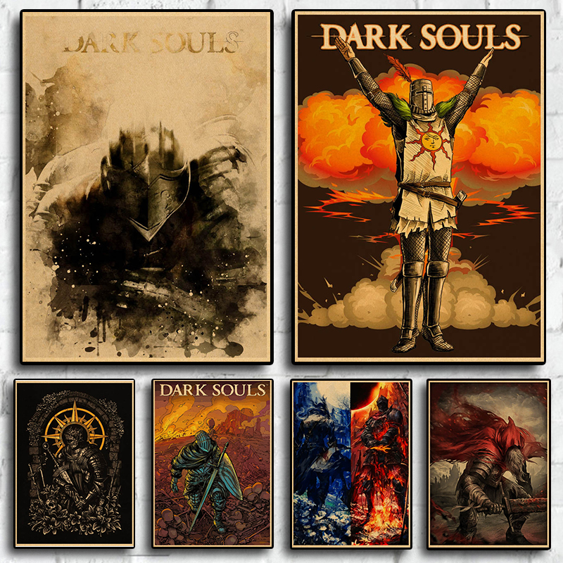 Classic Game Poster Dark Souls - Home Improvement Game review and price