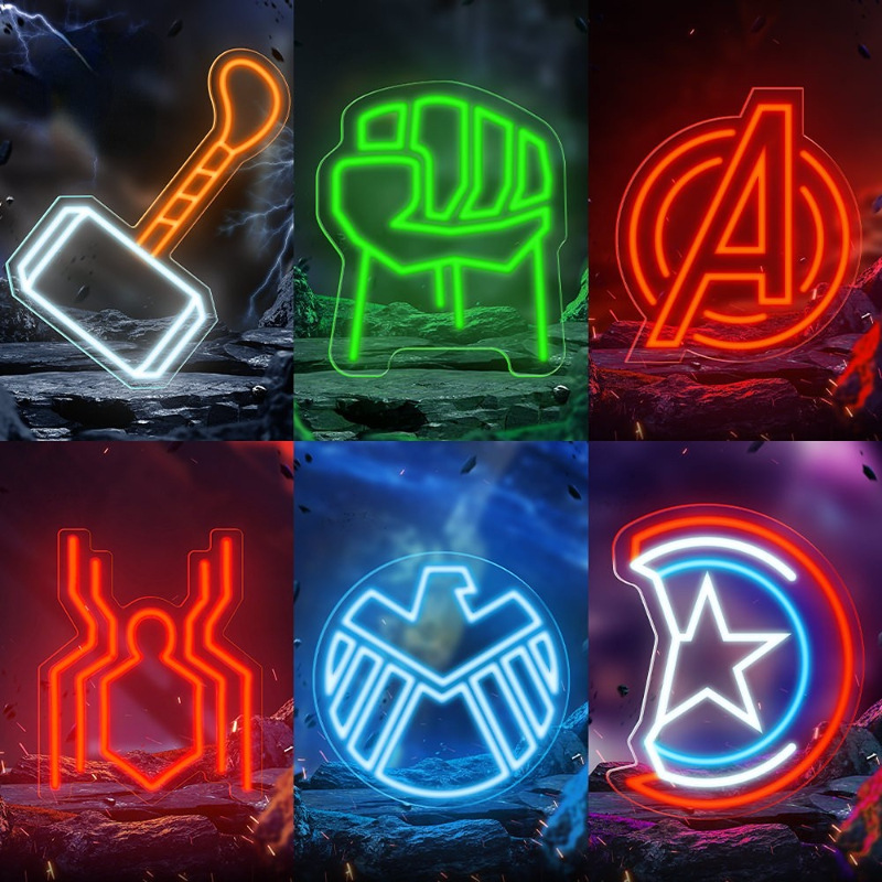Marvel Avengers Superhero Neon - Home Improvement Game review and price