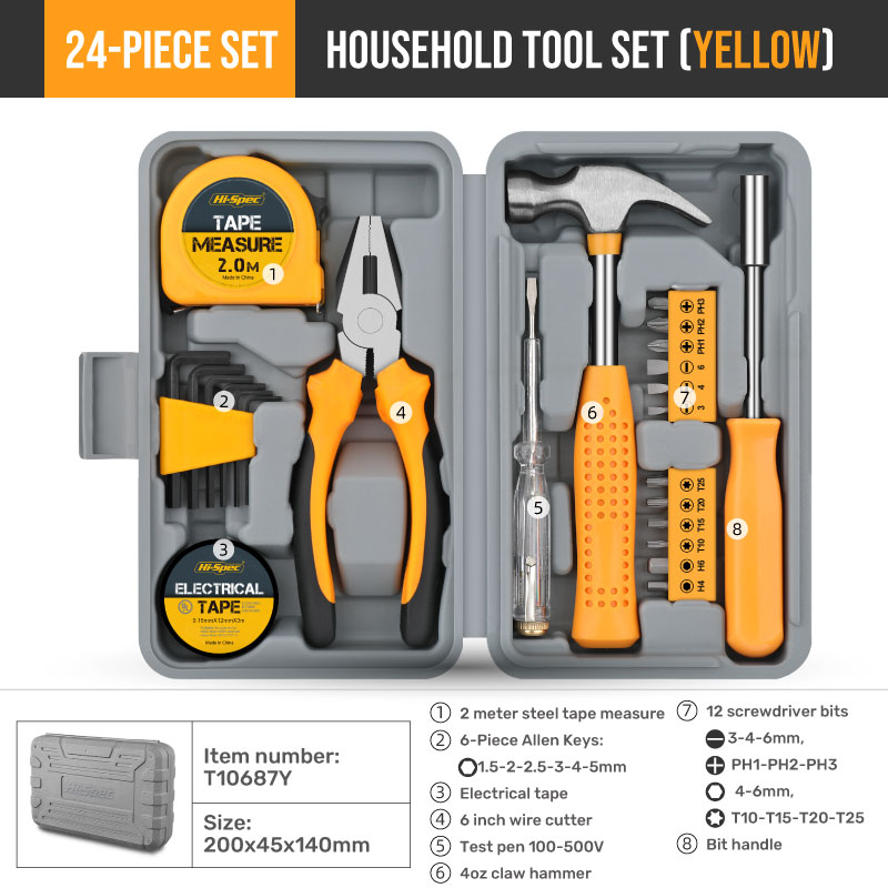 24-Piece Compact Home & Office - Home Improvement Items review and price