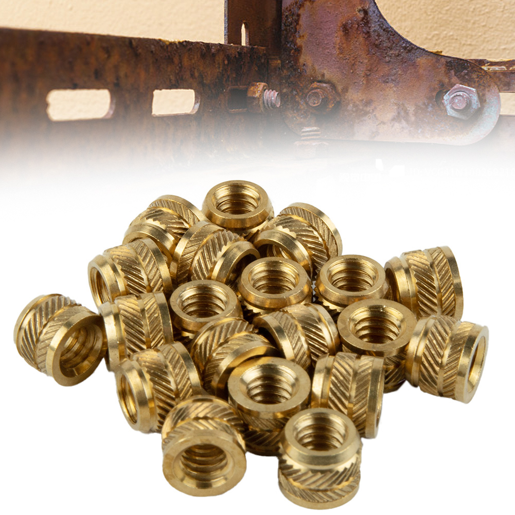 20pcs Brass Nuts 1/4-20 Thread - Home Improvement Items review and price